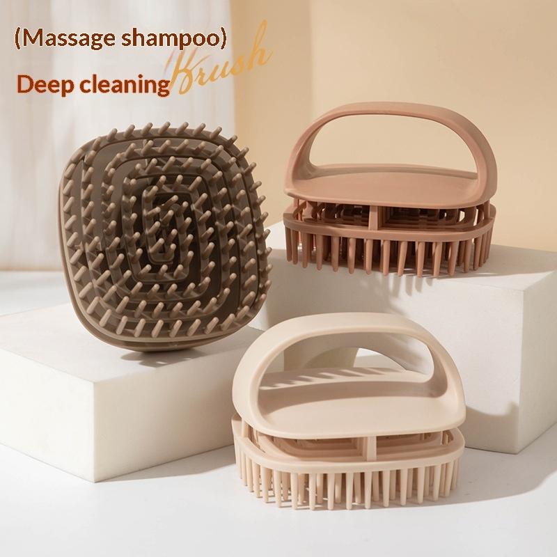 แปรงนวดหนังศีรษะสำหรับสระผม 1  - Hair Care Dandruff บทวิจารณ์และราคา