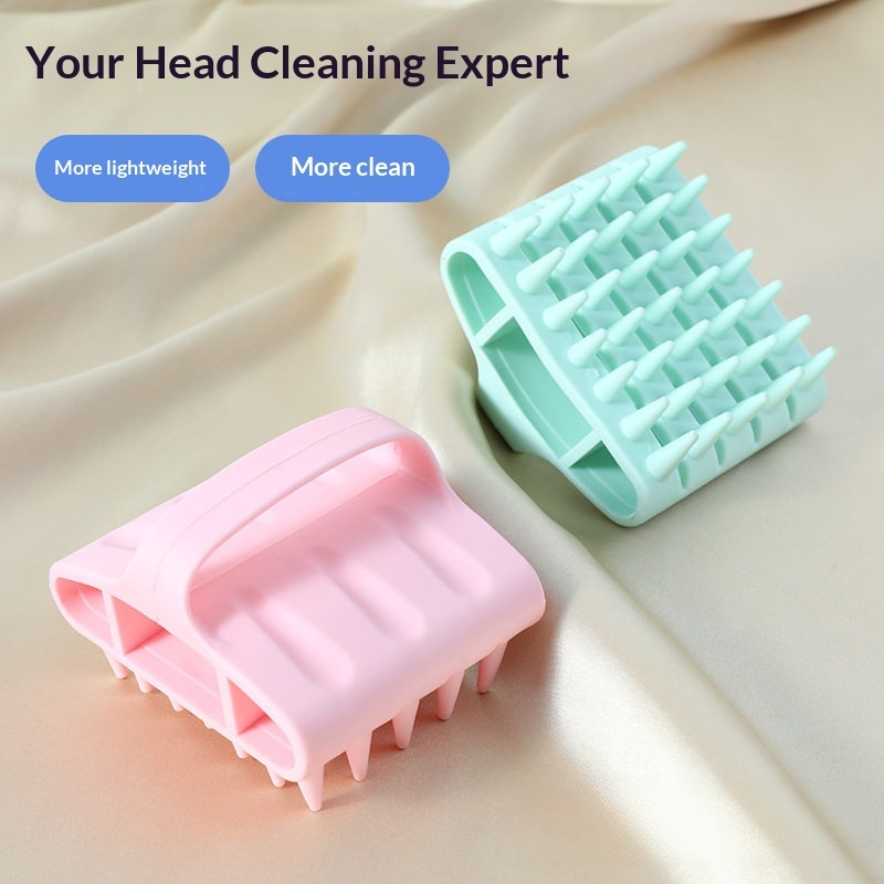 แปรงซิลิโคนสำหรับนวดหนังศีรษะ  - Hair Care Products บทวิจารณ์และราคา