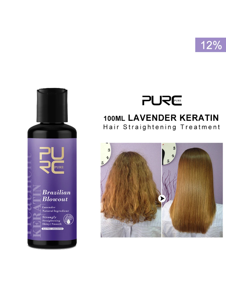 PURC Lavender 12% บราซิล Kerat - Hair Care Organic บทวิจารณ์และราคา